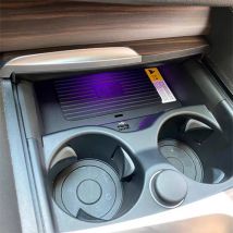 Für BMW 5er 6er Serie G30 G32 G38 6GT 2017-2022 Auto-Handy-Ladegerät, kabelloses Ladegerät, schnelles Ladegerät, Ladestation, Handyhalterung