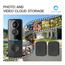 Tuya Doorbell Camera Waterproof Wireless Home Intercom 1080P Video Eye Digital Door Peephole Camera Motion Detection