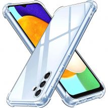 Przezroczyste etui z poduszką powietrzną o grubości 1,5 mm do Samsung Galaxy A05 A05S A15 A04s A04 A04E A14 A24 4G A34 A54 5G Wstrząsoodporna silikonowa osłona