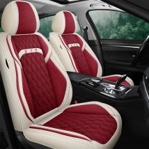 Fundas universales de lino para asientos de coche, para Jeep Cherokee WK2 WJ 2004 2014 Patriot Wrangler Compass 2007 2019 Renegade para piezas de vehículos