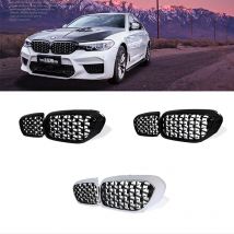 Neue G30 G38 Auto Diamant Grills Für Bmw G30 G31 G38 5 Serie 525i 528i 530i 540i 2017-2020 vorne
