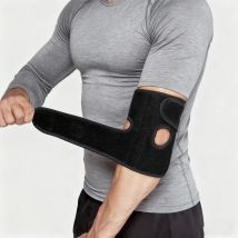 1 Piece Adjustable Neoprene Elbow Support Brace - Comfortable Sports Fitness Protector for Men and Women
