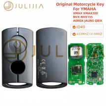 JULIJIA Original B74H626102 Remote Keyless Smart Key 434Mhz Motorcycle For Yamaha Aerox Fazzio Freego Xmax Filano Lexi Nmax 2020