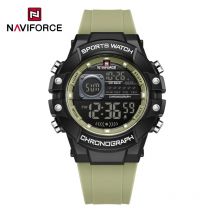 NAVIFORCE Neue multifunktionale Herrenuhren, Gasphase, Silikonarmband, digitaler Bildschirm, elektronische Sportuhren für Jungen