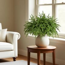 Gałęzie sosny sztucznej na Boże Narodzenie, Real Touch Norfolk Pine, sztuczne gałęzie świąteczne, ozdoby świąteczne z zielonej sosny.