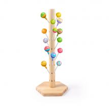 1set Holz Lutscher Halter Holz Kuchen Pop Ständer Candy Tisch Display Dessert Ständer für Geburtstag Baby Dusche Partys hochzeit