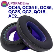 Misodiko-almohadillas de repuesto mejoradas para auriculares Bose QC45, QC35ii, QC35, QC25, QC2, QC15, AE2