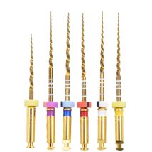 Dental Instrument Gold Files Heat Activation Endo file Treat Endodontic Niti Material Drill Rotary file dentistry file