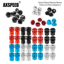 AXSPEED Alu Alloy 5/15/20/30mm Wheel Hex 12mm Conversion 17mm Extension Column Extended Adapters for 1/10 RC Car Accessories