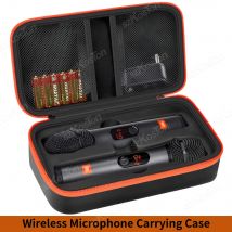 Custodia per microfono Wireless per JBL Wireless Two Microphone System borsa da viaggio universale