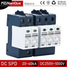 DC SPD 100V 250V 500V 800V 1000V Paraurti da sovratensione Protezione contro i fulmini 20KA 40KA 60KA Nuova energia Protezione da sovratensione DC