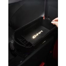 LINNUNU For toyota chr Car armrest box storage box cover C-HR 2016-2020-2025 Car interior accessories Storage organization 2024