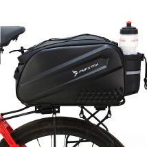 Fahrradtaschen für Fahrrad-Gepäckträger – 14 l Hartschalen-wasserdichter Fahrrad-Kofferraum-Regenschutz und Schultergurt für Pendlerreisen im Freien