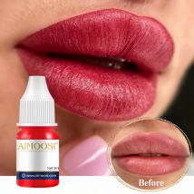 AIMOOSI Lip Tattoo-Tinte für semi-permanentes Make-up, professionelle Microblading-Pigmente für aschbraune Augenbrauen, kosmetisches PMU-Pigment, 3 ml