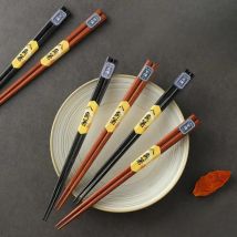 Holz Essstäbchen Set Sushi Essstäbchen japanische spitze Essstäbchen Restaurant Küche Geschirr Zubehör Luxus einfach