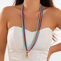 Purui Bohemia minimalist ischen Metall Fisch Anhänger Kette Halskette für Frauen Mode ethnischen verstellbaren langen Kette täglichen Schmuck Geschenk neu