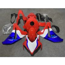Motorrad-ABS-Verkleidungsset für Honda CBR1000RR CBR 1000 08 09 10 11 2008 2009 2010 2011, rote, blaue und weiße Karosserie