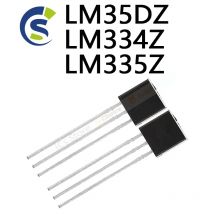 10 Stück Neu und Original TO-92 LM35 TO92 LM35D LM334 LM335 Präzisions-Temperatursensor IC LM35DZ LM334Z LM335Z
