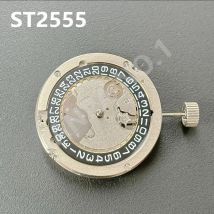 Neues echtes Seagull ST2555-Uhrwerk, Automatikwerk 2555, Schweizer Mouvement-Uhrenzubehör