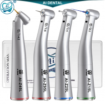 Seria AI-Z Dental Contra Angle zwiększająca prędkość 1:4.2/1:5/1:1/4:1 niska prędkość rękojeści optyczna LED do mikrosilnika elektrycznego typu E