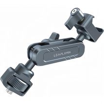 Braccio magico articolato con morsetto NATO e vite da 1/4"-20 con perni retrattili, rotazione di 360 gradi per DSLR, monitor