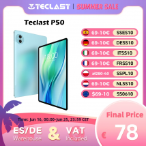Teclast P50 Android 14 Tablet 11 "IPS Max 14GB RAM 128GB ROM Unisoc T606 8-rdzeniowy aparat 13MP