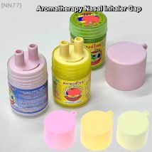 1 Stück Kräuter-Inhalant-Inhalator-Zubehör, zwei Nasenlöcher, Sticks, Inhalator-Röhren, Kappe, tragbar, wiederverwendbar, Naseninhalatoren, Nasensaugkappe