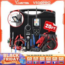 VDIAGTOOL V500PRO Strumento sonda di potenza automobilistica 2 in 1 con multimetro/oscilloscopio/test iniettore Test di rottura tensione del circuito 9-30 V