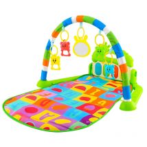Baby Bauch Zeit Matte Infant Aktivität Gym Rack Neugeborenen Musical Pedal Klavier Spielzeug 0-36 Monate Junge Mädchen aktivität Spielen Matten