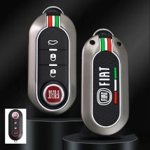 Car Remote Key Case Cover Protector for Fiat Ducato 500 500L Panda Grande Punto Lancia Musa Accessories Keychain Holder Shell