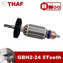 AC 220V 240V GBH2-24 GBH2-24DSR GBH2-24DFR Anker Rotor für BOSCH GBH2SE GBH2-24DRE Bohrhammer Ersatzteile Schlagbohrmaschine GBH 2-24 DFR DSR SE DRE
