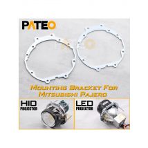 Adapter Frame Mounting Bracket For Mitsubishi Pajero Headlight Retrofit Tools For Hella G5 3R Koito Q5 Bi-xenon Bi-LED Lenses