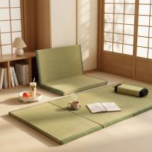 Faltbare japanische Tatami-Matte, Füllung, Kokosfaser, rechteckig, großer Teppich, Wohnung, Schlafzimmer, Schlafen, Bodenbelag, Futon-Matratze