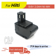 C&P Per Hilti 9.6V Batteria Spille 2.0AH Ni-MH Sostituire Strumenti Fit BD2000 BD-2000 SB10 B10 SB-10 SB 10 SF100A SF-100A