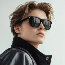 ZENOTTIC Nuovi Arrivi Occhiali da sole polarizzati quadrati Protezione UV400 Occhiali da sole in acetato Design classico Ombra per donna Uomo