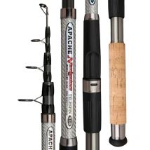 2.1m 2.4m 2.7m 3.0m 3.6m Telescopic Portable Carp Rod 50-150g Lure Spinning Fishing Rods Wooden Handle Pole LongThrowing Rod