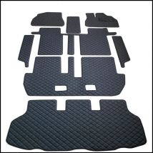 Top quality! Custom full set car floor mats for Right hand drive Toyota Voxy R80 2022-2014 7 8 seats durable waterproof carpets
