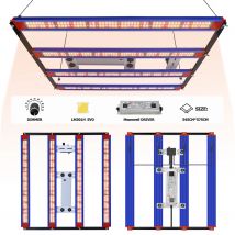 Barra luminosa a LED per coltivazione 240w 320w Sam LM301H EVO Quantum Tech con driver Meanwell, lampada Sunlike per piante da interno, fiori e serre