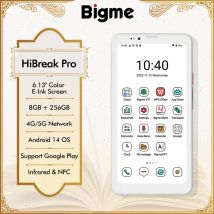 Bigme HiBreak Pro Farbdisplay, 6,13'' E-Ink E-Book-Reader, Android 14, 8GB+256GB, 5MP/20MP Kamera, Augenfreundlicher E-Paper-Reader