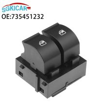 ODiDiO 735451232 Interruttore alzacristallo singolo elettrico a 6 pin 735428719 735411026 per Fiat Punto 2005-2008