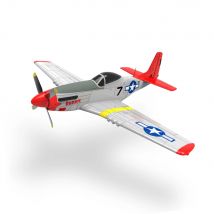 Elektrisches RC-Flugzeug Volantex RC 768-1 P51D 750mm Spannweite EPO Warbird RC-Flugzeug RTF Drohne Outdoor-Spielzeug für Kinder