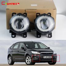 2 pezzi Auto LED Fendinebbia Angel Eye Luce di marcia diurna DRL 30W 8000LM 12V Styling per Ford Focus MK2 MK3 2008-2015