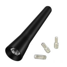 Autoantenne Kurze Fahrzeugradioantenne Klein Universal mit M4 M5 M6 Gewindeadapter AM/FM Antennenmast Dachzubehör