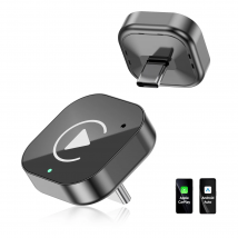 (Tipo C) Dongle carplay 2 in 1, CarPlay Apapter wireless USB C / Android Auto USB C per converte Plug & Play wireless cablato in