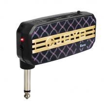 JOYO JA-03 Amplificatore Portatile per Basso con 6 Effetti Sonori, Plug and Play, Mini Amplificatore per Cuffie per Pratica di Chitarra