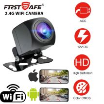 2,4 G WiFi kabellose Rückfahrkamera Nachtsicht ACC Anhänger RV LKW Auto LKW geeignet für iPhone Android