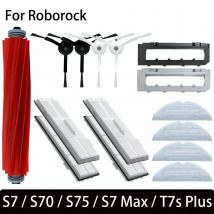 Do Roborock S7 S70 S7Max T7S T7S Plus Szczotka główna Filtr Hepa Nakładka na mopa Części zamienne
