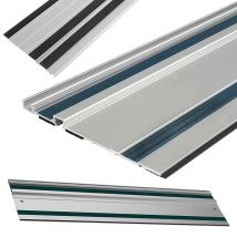 Binario di guida circolare per sega a binario da 1 pezzo per la lavorazione del legno Tagli più lunghi Seghe a binario Sistema di binari di guida in alluminio - 600/800mm