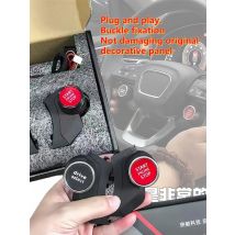 For Audi A3 S3 A4 S4 A5 S5 A6 S6 A7 S7 C8 Q5 Q2 Q3 Q7 Q8 Steering wheel START switch Driving mode switch R8 type switch