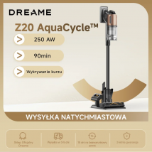 Nowoczesny bezprzewodowy odkurzacz pionowy DREAME Z20 AquaCycle